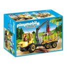 Set de constructie Playmobil Country - Transportor de lemne cu macara (6813)