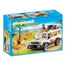 Set de constructie Playmobil Wild Life - Camion safari si lei (6798)