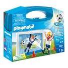Set de constructie portabil Playmobil Sports & Action - Poarta de Fotbal (5654)