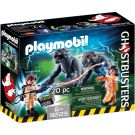 Set figurine Playmobil Ghostbusters - Enkman si cainii infricosatori (9223)