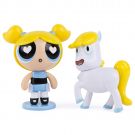 Set figurine Powerpuff Girls Bubbles si Unicornul Donny