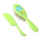 Set ingrijirea parului BabyOno - Hippo Green