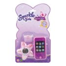 Set telefon mobil, cercei clips, oglinda Sparkle Girlz