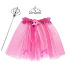Set Tutu, Tiara, Bageta Sparkle Girlz - Roz