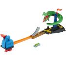 Set de joaca carusel cu masinuta HotWheels Cobra Crush