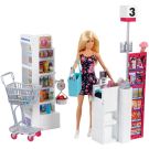 Set de joaca Barbie la supermarket FRP01