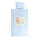Set Lenjerie pat Lorelli Ranforce 3 Piese, Bear Party Blue