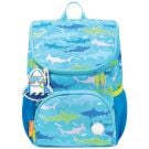Ghiozdan Mini Little Travelers, Tiger Family, Blue Aquarium