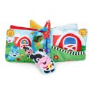 Jucarie bebelusi Fisher Price Carticica cu activitati - O zi la ferma