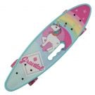 Penny board portabil Action One ABEC-7, PU, Aluminiu, Unicorn