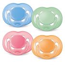 Suzeta cu flux liber Philips Avent SCF178/14, tetina silicon, 6 - 18 luni