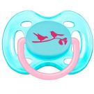 Suzeta moderna Avent SCF172/13, tetina silicon, 0 - 6 luni