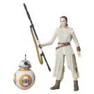 Figurina Star Wars The Black Series - Rey (Jakku) si BB-8, 15 cm