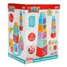 Jucarie de sortare, Dede, Square Tower, 10 piese