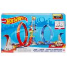 Set 2 piste cu turn, Hot Wheels, Loop & Launch, GRW39