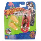 Set mini placa skateboard cu pantofi, Hot Wheels, HNG27