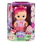 Papusa bebelus, My Garden Baby, Feed and Change, Pisicuta, HHL21, 30 cm, Roz