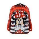 Ghiozdan cu 2 compartimente, Minnie Mouse, Love
