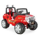 Masina de teren 4x4 cu telecomanda, 12 V, Pilsan, Ranger, Rosu