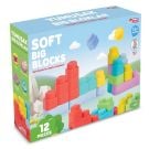 Set de constructie, Dede, Soft Big Blocks, 12 piese