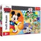 Puzzle Maxi Trefl, Mickey Mouse, E timpul pentru sport, 24 piese