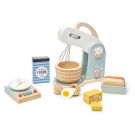 Set de joaca, Robot de bucatarie din lemn, Mini Chef Home baking, Tender Leaf Toys, 27 piese