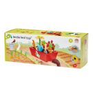 Set de joaca din lemn, Roaba cu unelte de gradinarit Tender Leaf Toys, 31 piese