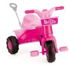 Tricicleta cu maner My First Trike Dolu Unicorn, Roz