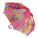Umbrela Trolls, 42 cm, roz