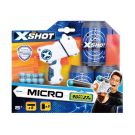Pistol X-Shot Excel Micro cu 8 gloante de spuma si 3 tinte