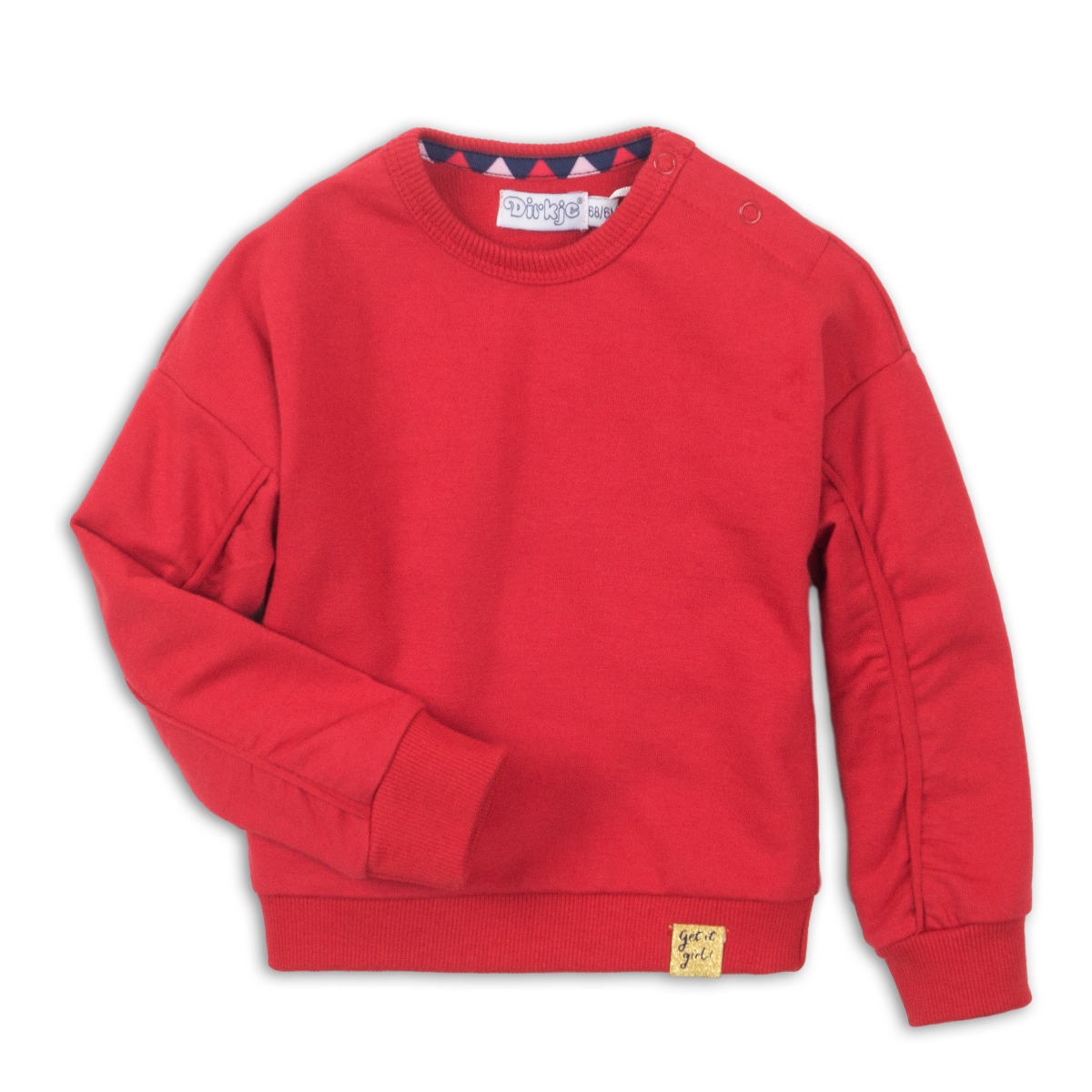 Bluza sport cu imprimeu pe spate You get it Girl Dirkje