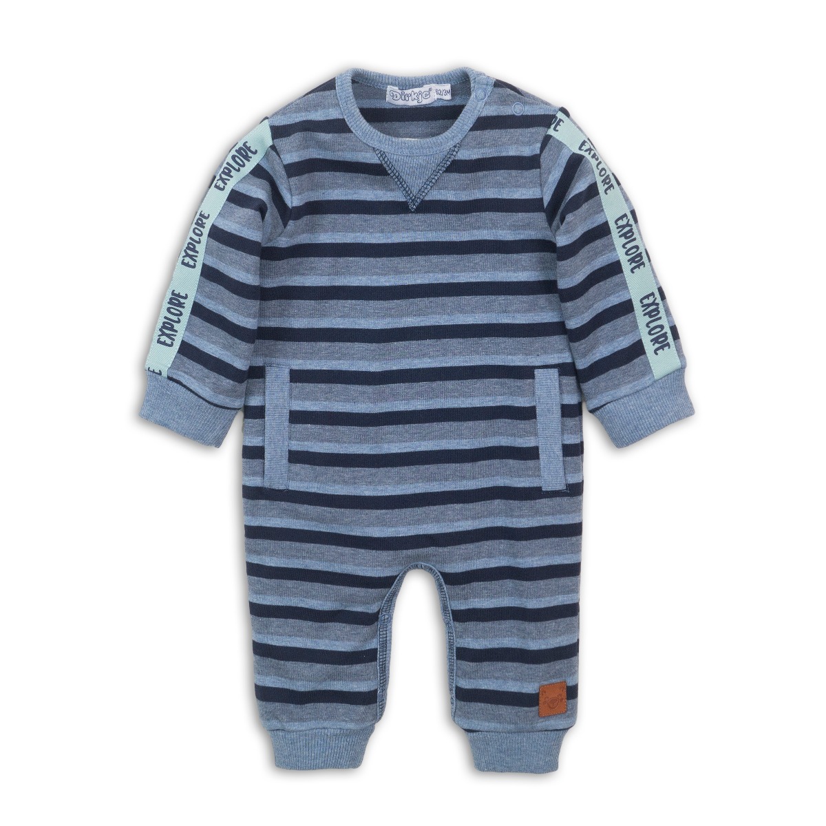 Set salopeta bebe si caciula dirkje
