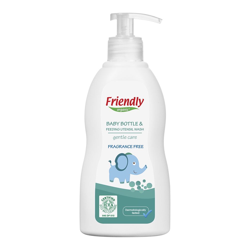deteregent de vase si biberoane fara miros friendly organic, 300ml