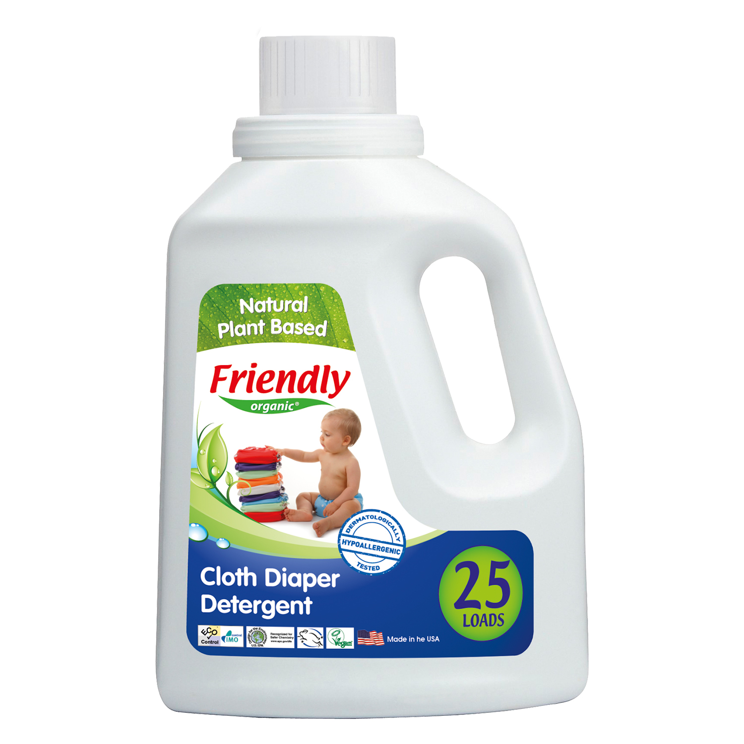 detergent lichid bio pentru rufe friendly organic - plante (25 spalari)