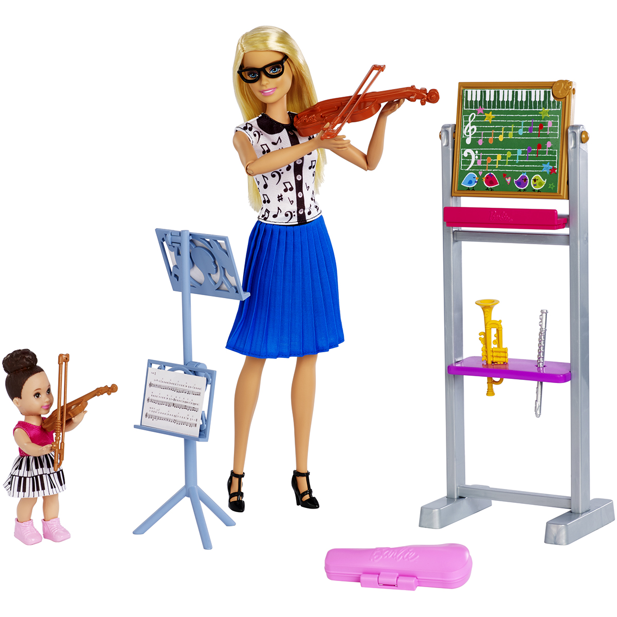 Set de joaca barbie, profesoara de muzica, fxp18