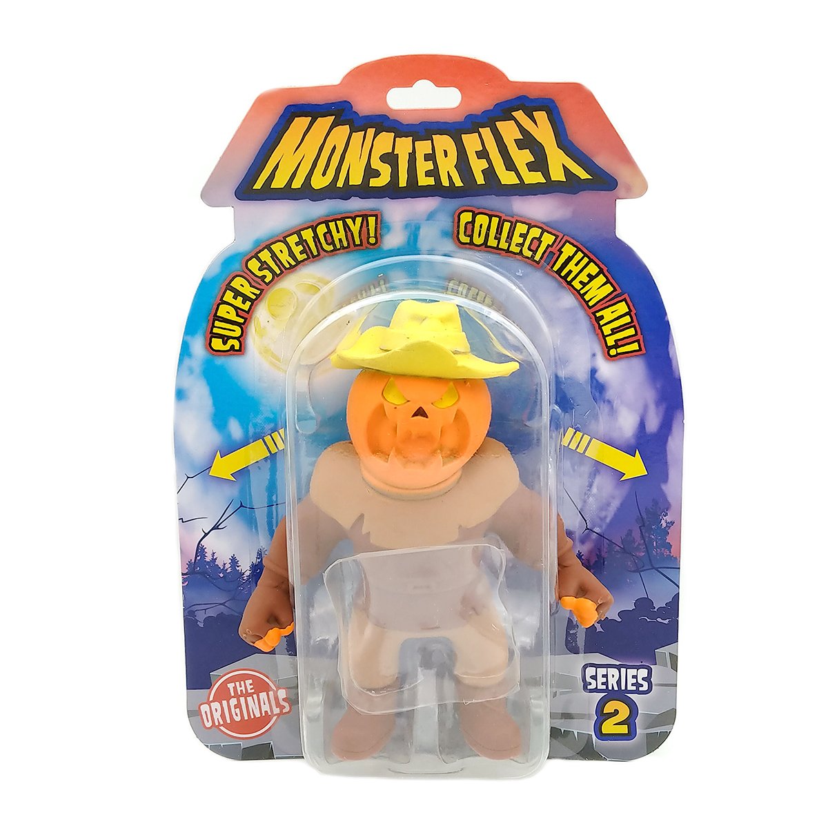 Figurina flexibila Monster Flex, S2, Scarecrow Monster Flex