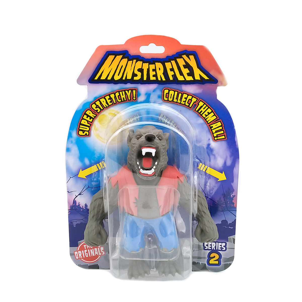 Figurina flexibila Monster Flex, S2, Wolfman