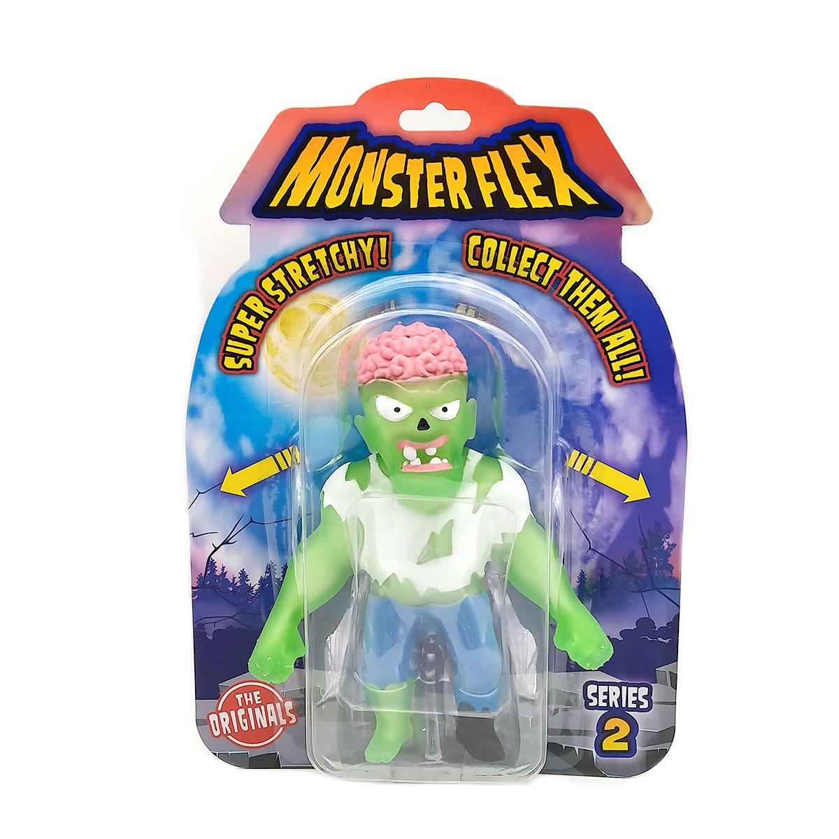 Figurina flexibila Monster Flex, S2, Zombie