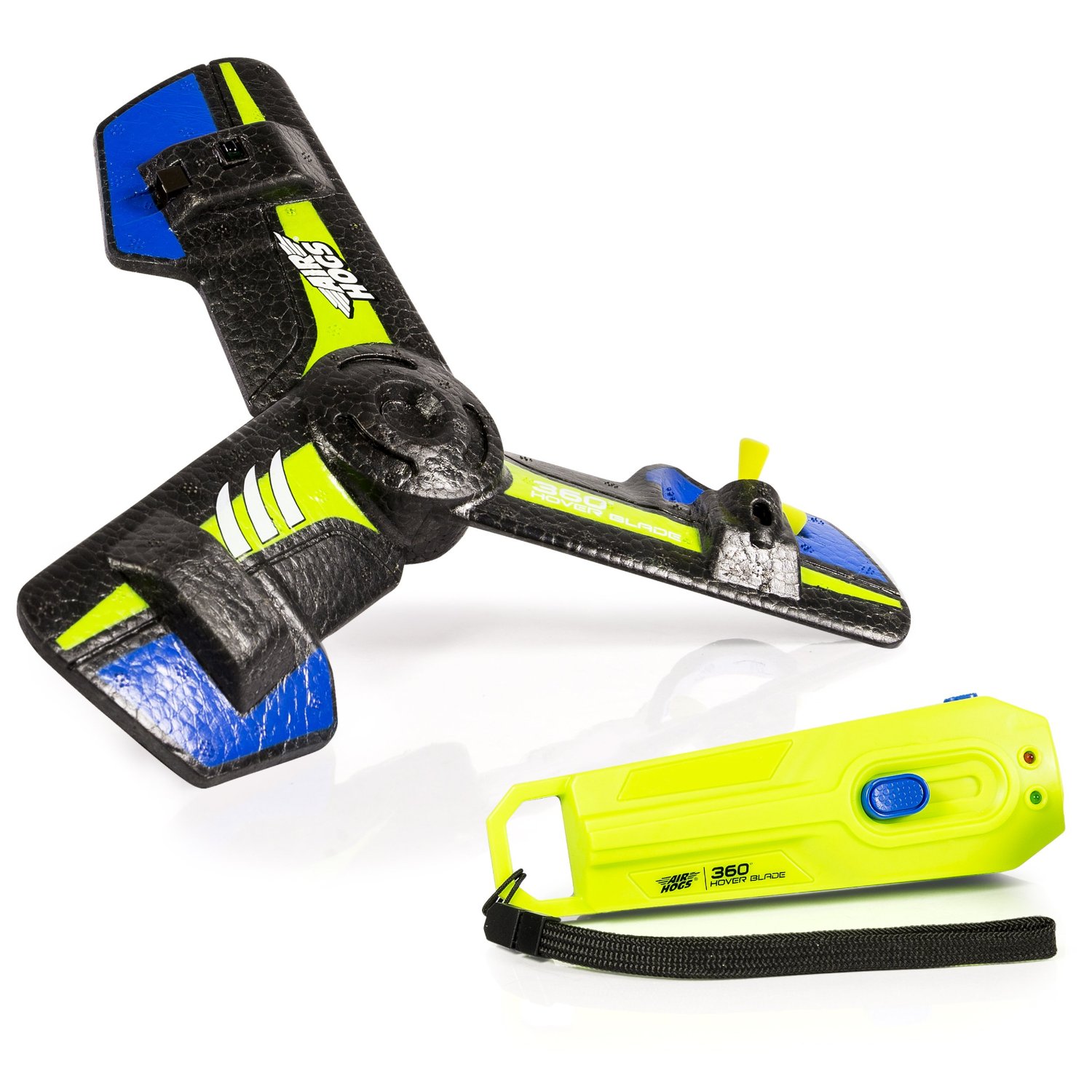 disc zburator cu telecomanda air hogs - 360 hoverblade blue