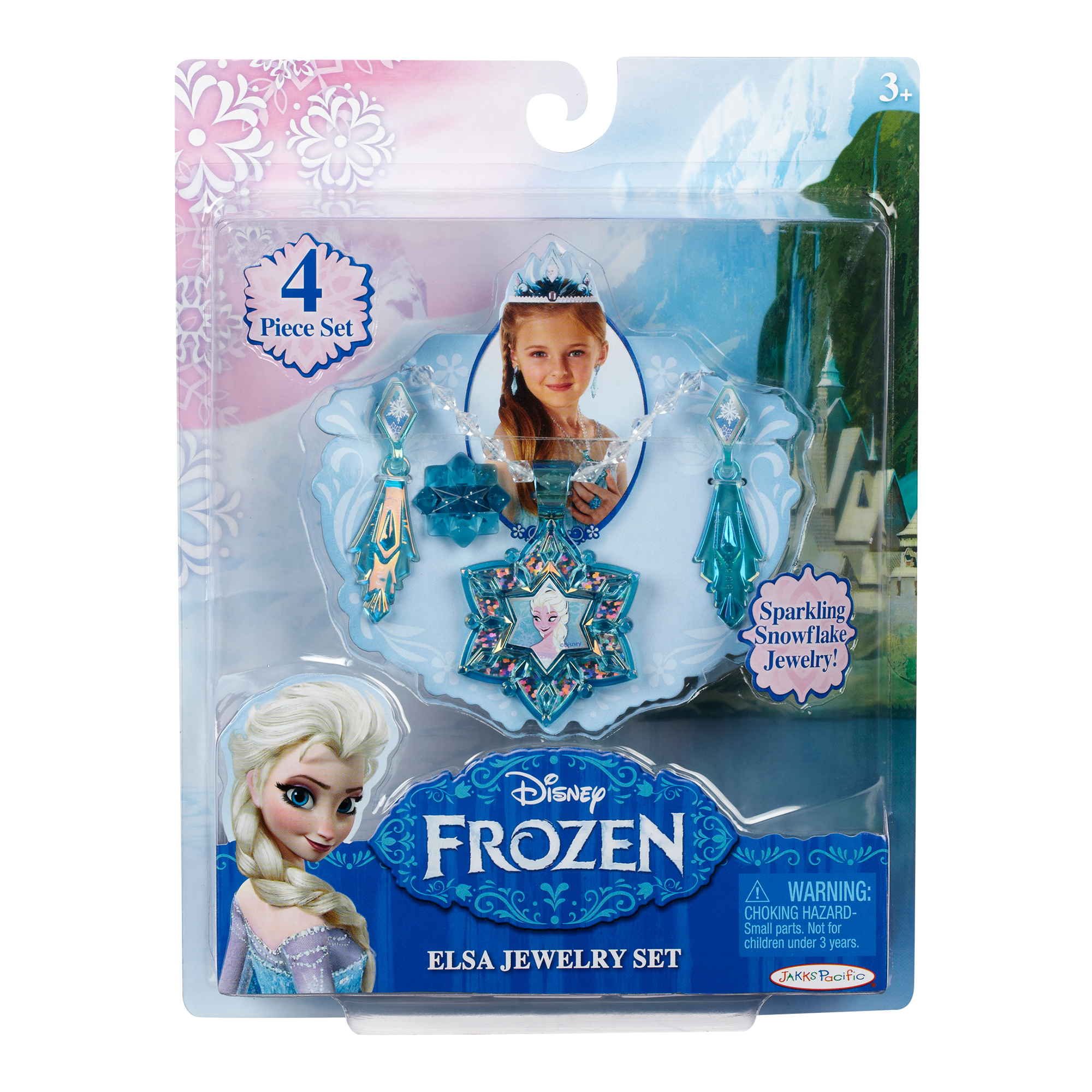 disney frozen - set bijuterii si diadema