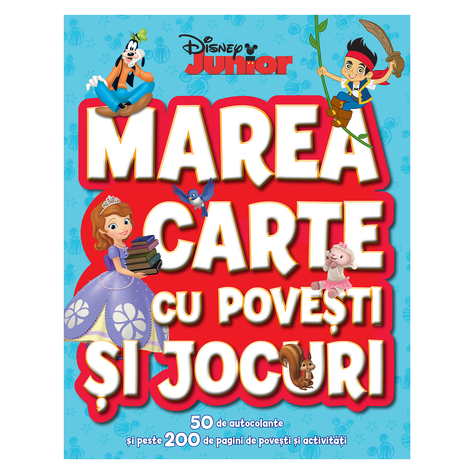 disney junior - marea carte cu povesti si jocuri