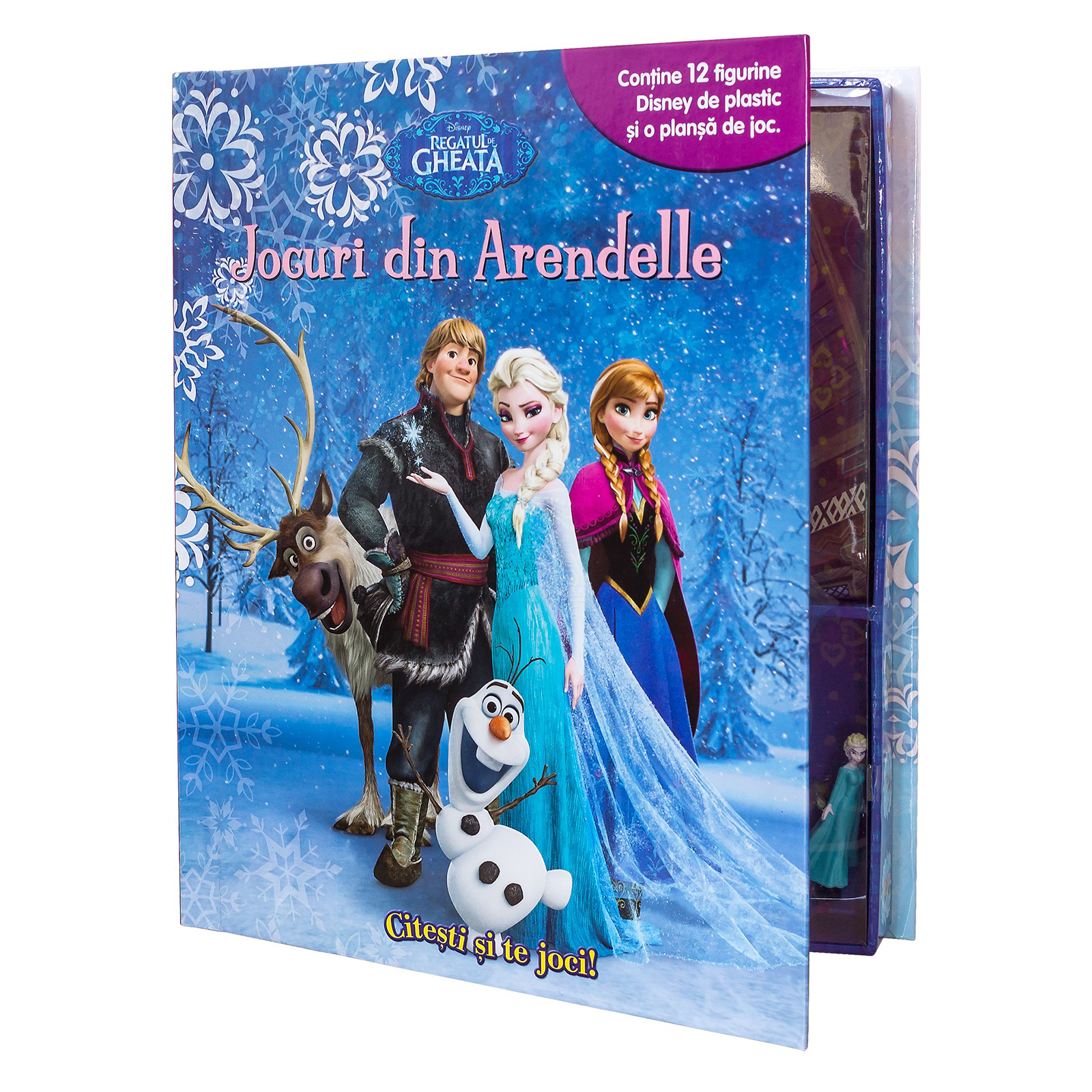 disney regatul de gheata - jocuri din arendelle (12 figurine)