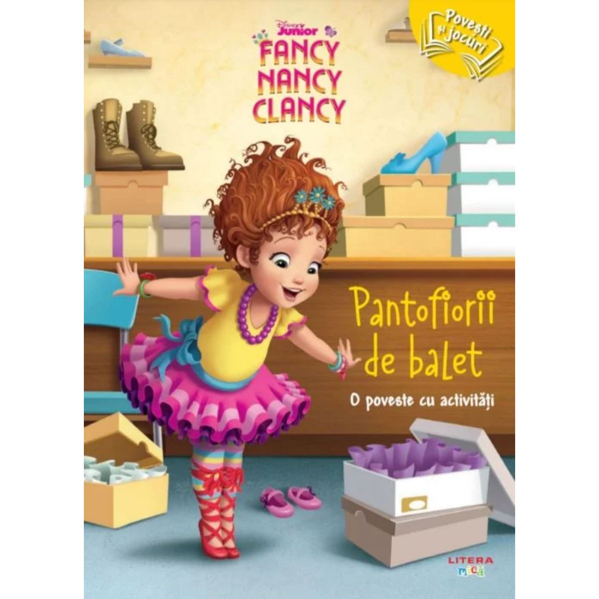 Disney Junior Fancy Nancy Clancy, Pantofiorii de balet balet imagine 2022 protejamcopilaria.ro