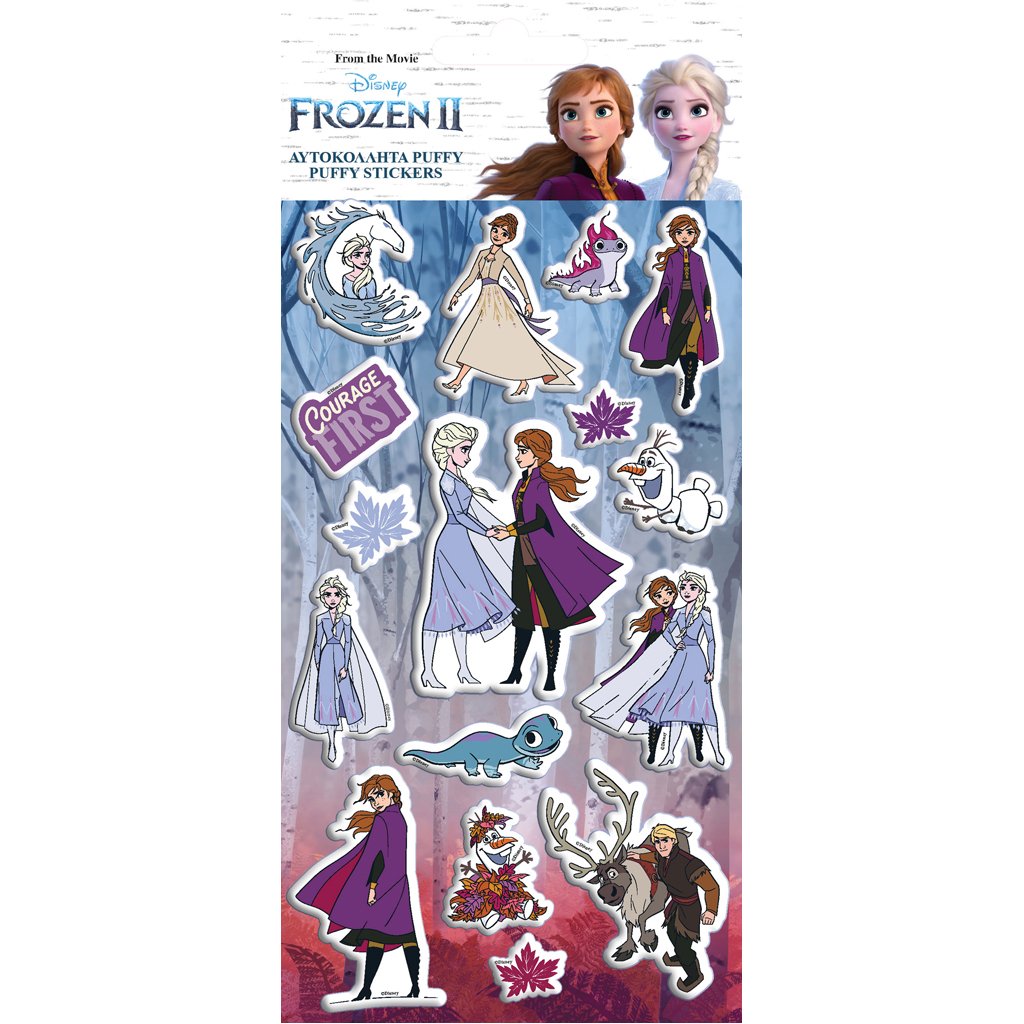 Set stickere disney frozen 2, 10 x 22 cm