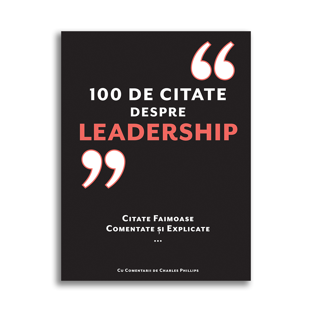 100 de citate despre leadership, Charles Phillips DPH imagine noua