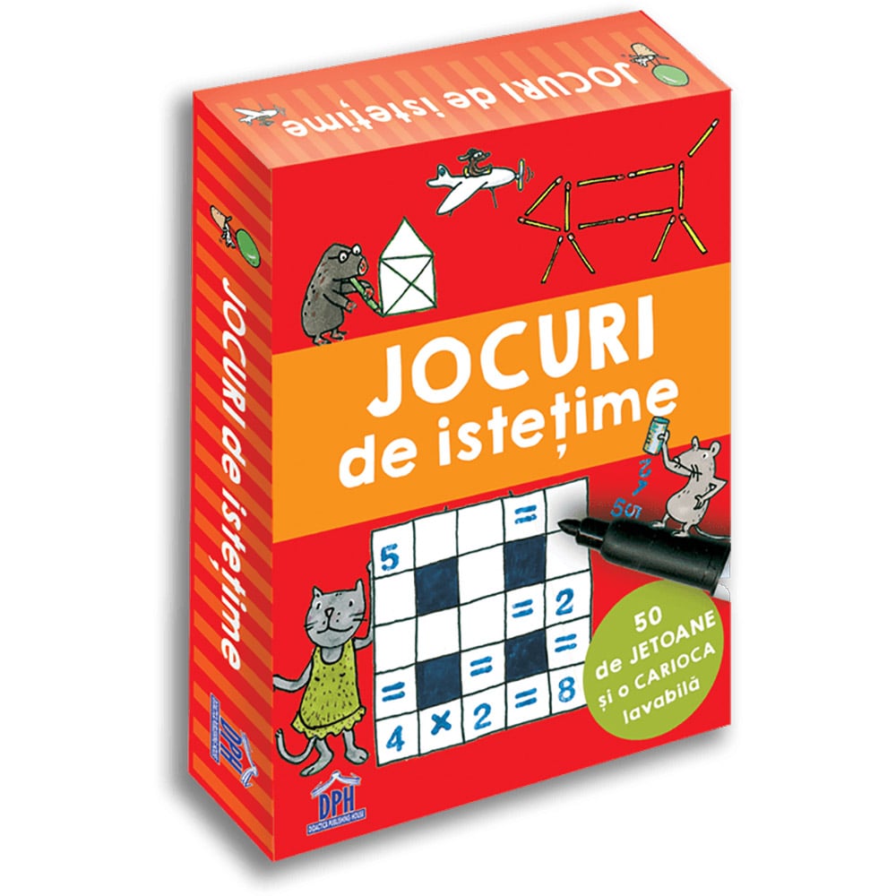 Editura DPH, Jocuri de istetime – 50 de jetoane Carti pentru copii 2023-10-01 3