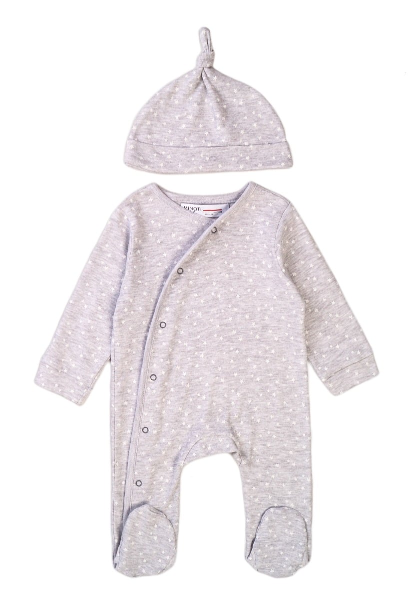Set salopeta si caciulita Minoti Baby, Dream, Stars