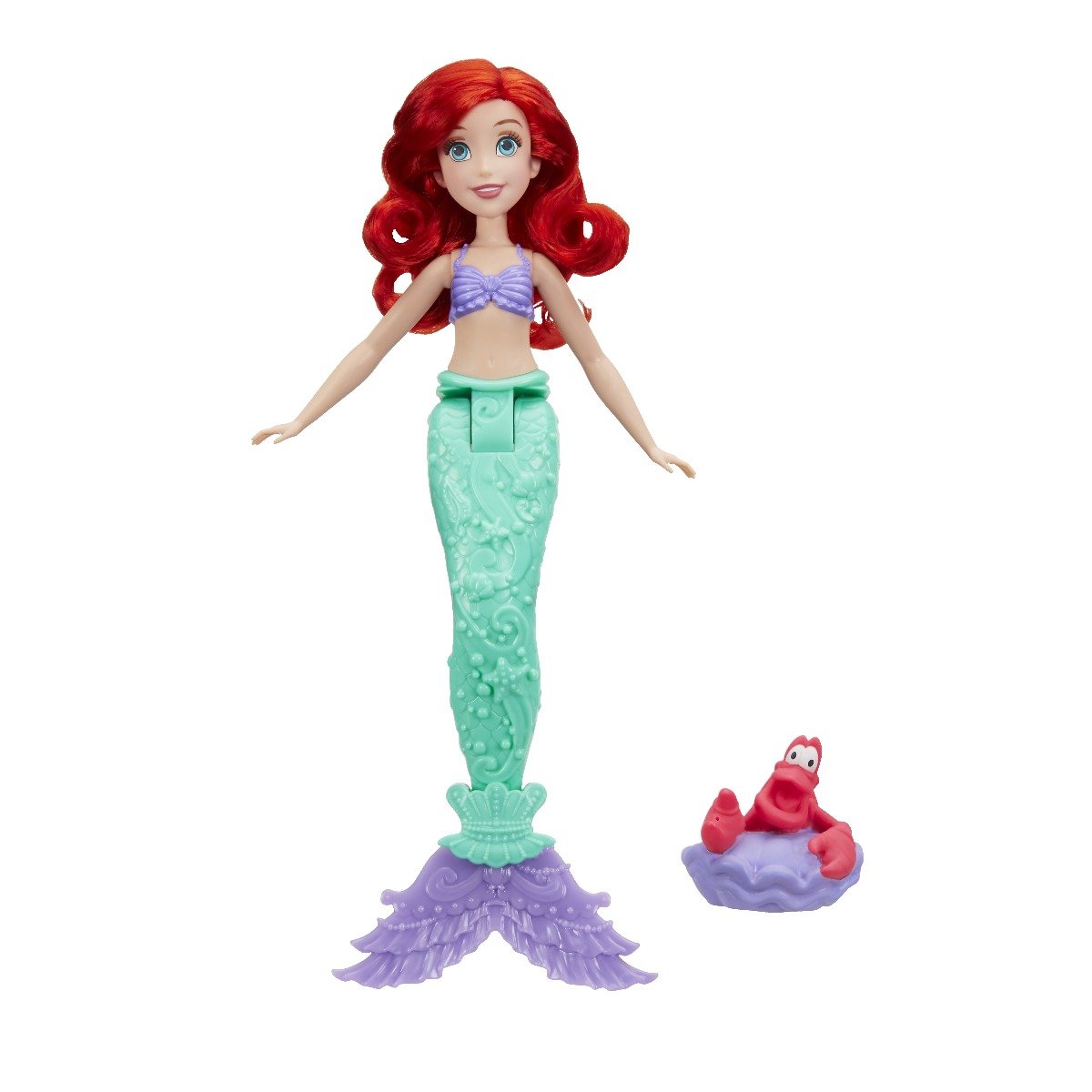 Papusa ariel si sebastian disney princess, tematica acvatica