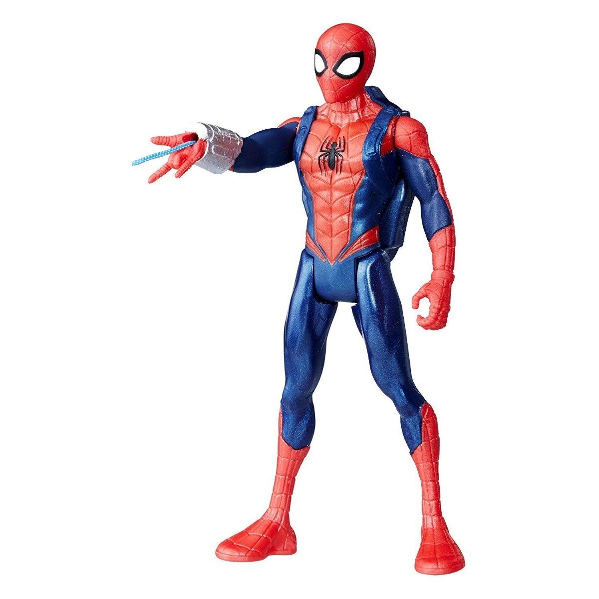 figurina de actiune spiderman quick shot, 15 cm