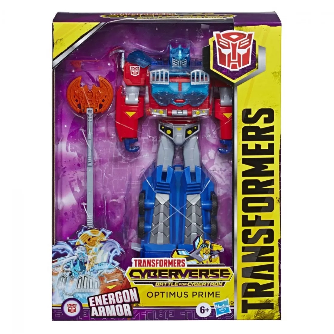 Figurina Transformers Cyberverse Ultimate Optimus Prime Cyberverse imagine noua responsabilitatesociala.ro